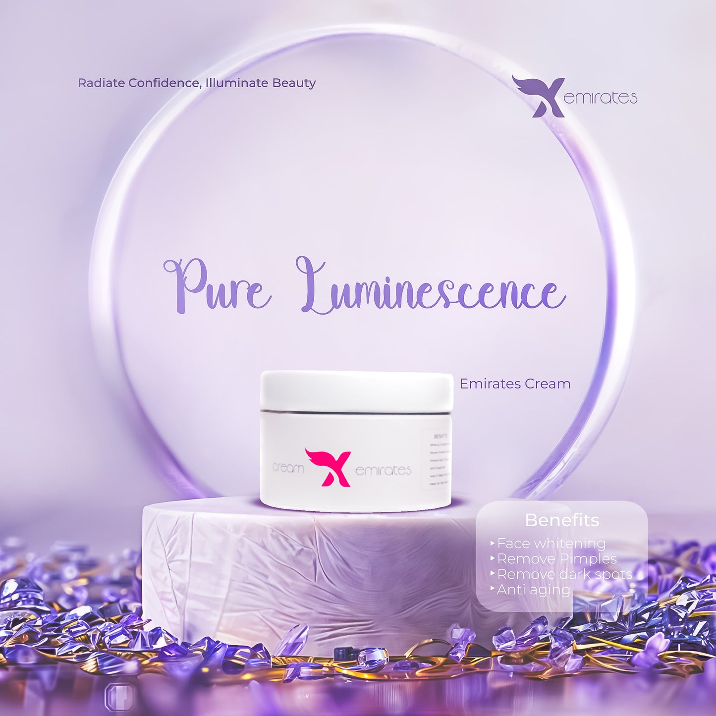 CREAMXEMIRATES FACE WHITENING CREAM