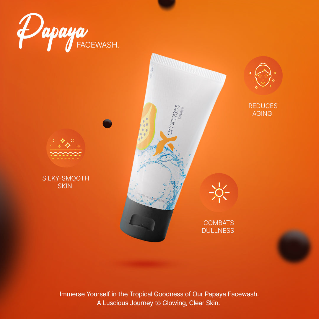 PAPAYA FACEWASH [SENSITIVE & NORMAL SKIN TYPE]